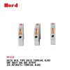 Orange and Grey Guide Rail Type Quick Spring Terminal Block H-111
