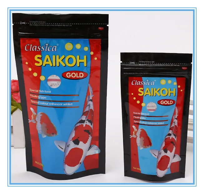 Customized Print Fishing Soft Plastic Clear Lures Bags Fish Bait Worm