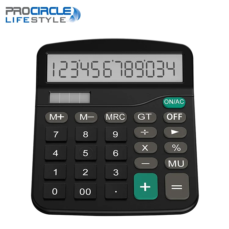 High Quality 12 Digit Office Desktop Table Scientific Calculator - Buy ...