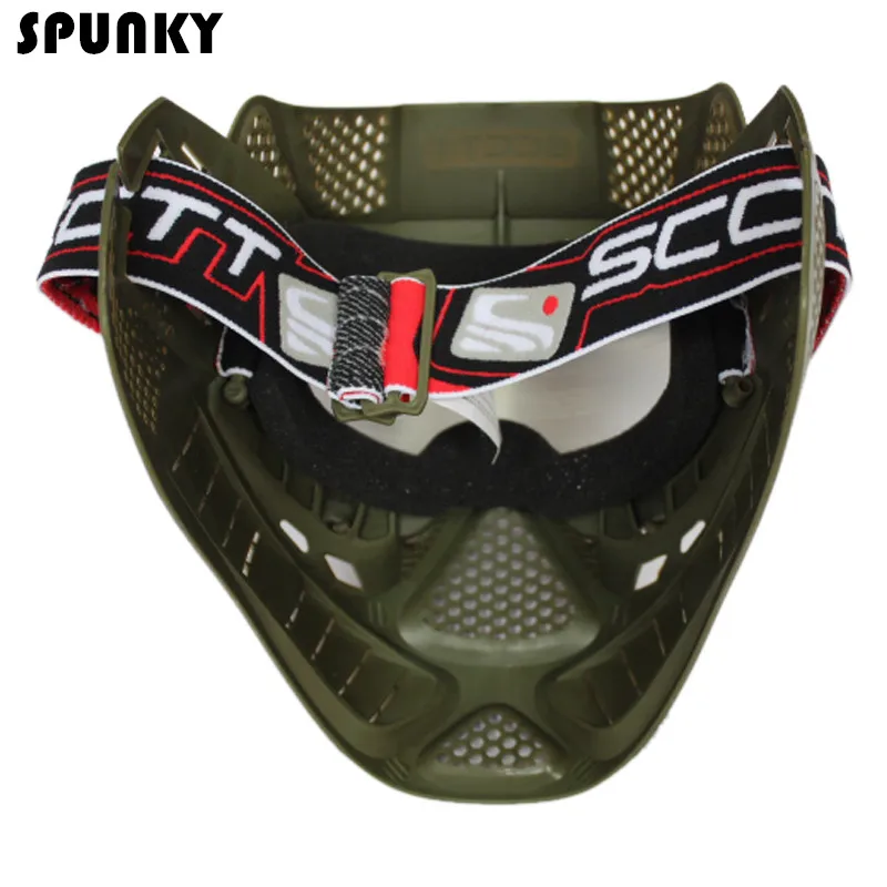 Paintball Mask With Antifog Double Lenses Made Of Modified Nylon Buy