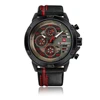 NAVIFORCE Top Brand Luxury Waterproof 24 hour Date Quartz Watch Men's Watches Man Leather Sport Wrist Watch Men Waterproof Clock