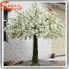 Wholesale sale china fabric artificial white cheery blossom tree for wedding and christmas decoration