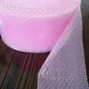 Manufacture Heartshaped cushioning wrap plastic pink air bubble sheet/bubble roll