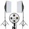 Photo Studio Softbox Kit Photo Equipment Of 2PCS 50x70 Softbox Light Stand For Camera Photo Studio