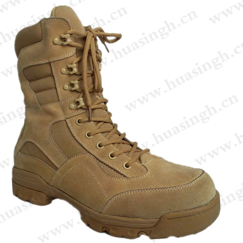 Xqq,Military Type Law Enforcement Antishock Army Boots 8 Inch Desert