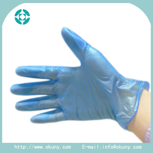 Ce/iso Medical Disposable Sterilized Vinyl Surgical Gloves With Powder