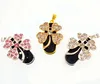 The Four-leaf clover USB Pendrive Full Capacity 2GB up 32GB 64GB Crystal diamond USB Flash Drive 2.0 3.0