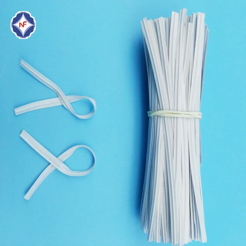 Pvc Plastic Covered With Single Metal Wire Twist Wire For Gift Or Bags