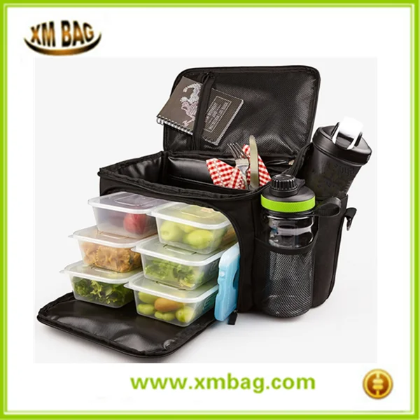 2018 Meal Prep Lunch Bag Bodybuilding Gym Meal Management Bag Insulated