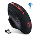 NEW 7 Button 2 4G Wireless Gaming Mouse Mice LED Flashing Adjustable 4800 DPI Professional Game