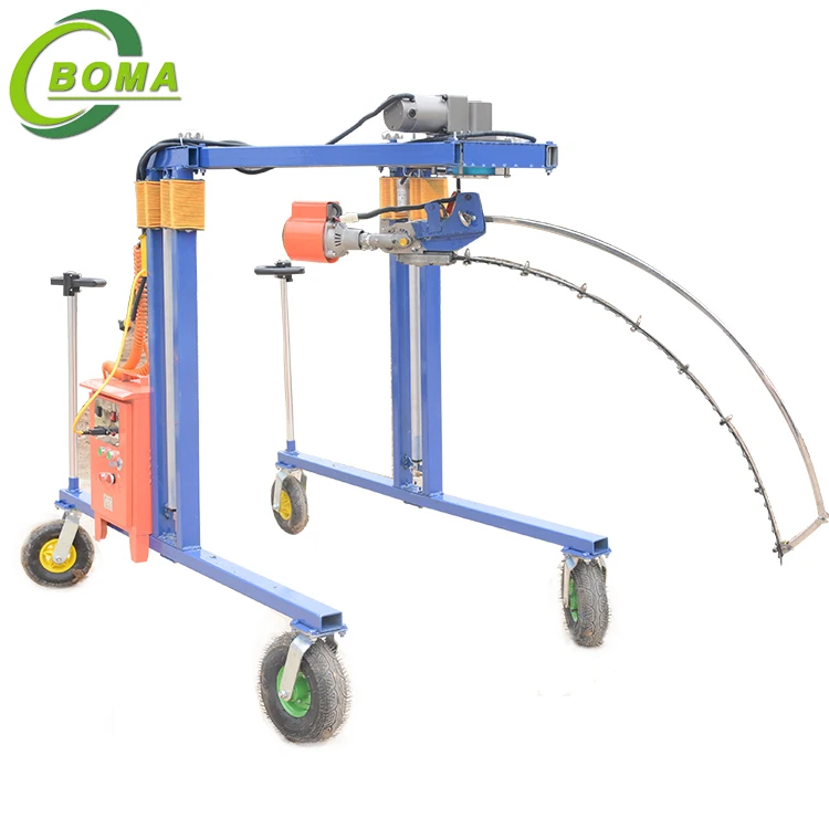 Automatic Shrub Trimming Machine with wheels for shearing ball-shaped trees and bushes