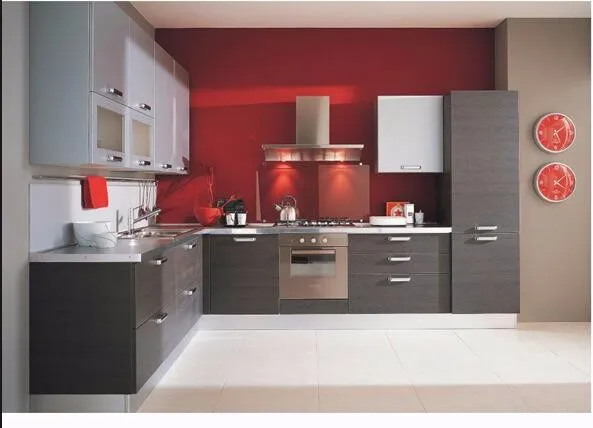 Y&r Furniture modern high gloss kitchen cabinets manufacturers-4