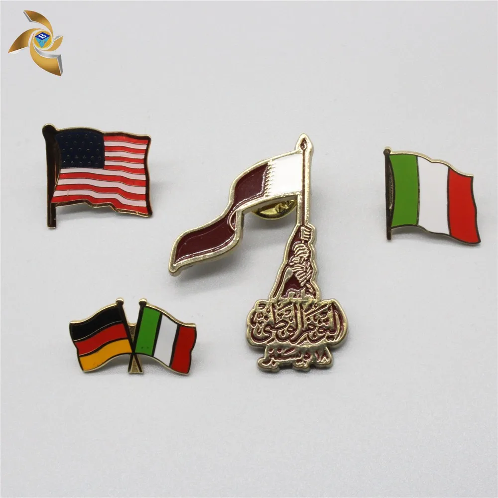 Qatar National Day Gifts Qatar Flag Lapel Pin Badges For Sale Buy