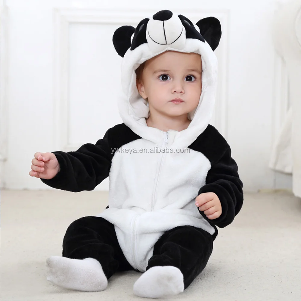 Cute Rompers Overall Jumpsuits Warm Pajamas Baby Clothes Costumes Unisex Designs 