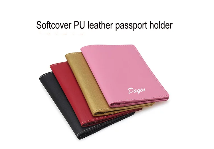 Personalized Leather Passport Holder