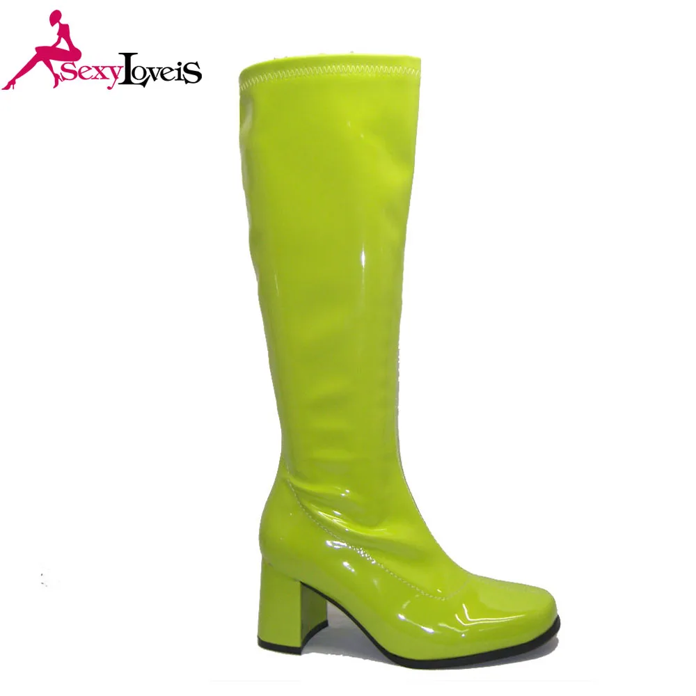 China Wholesale Plus Size Knee High Sexy Gogo Boots Buy