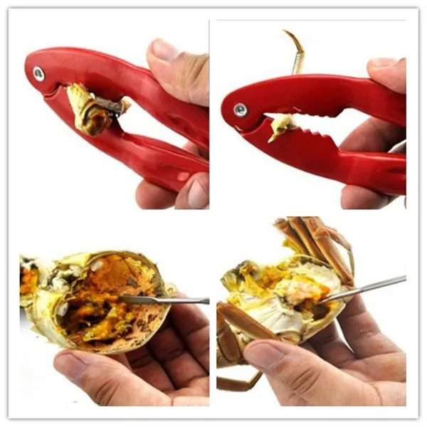 Tlsf02 Crab Claws Pliers Crab Meat Pin Crab Meat Fork Seafood Tool Kit