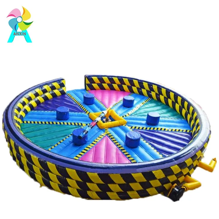 Multi Player Action Inflatable Sweeper Challenge Game For Children And