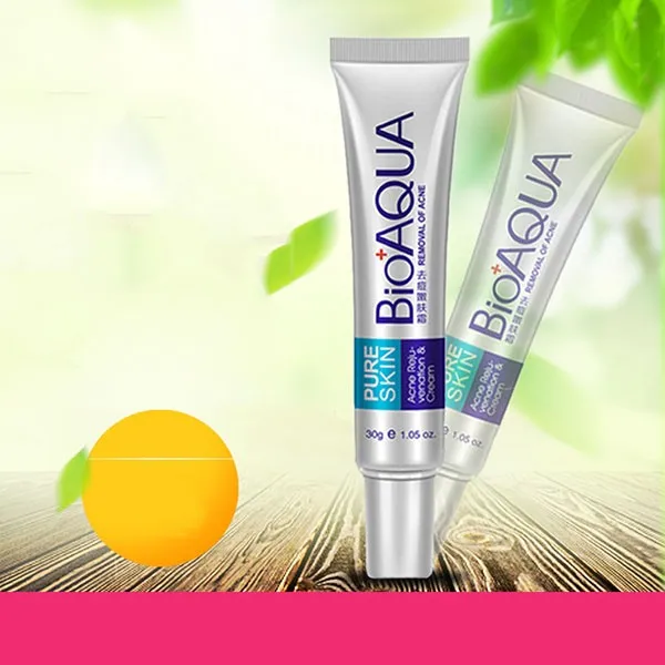 bioaqua face care anti acne pimples cream acne scar removal