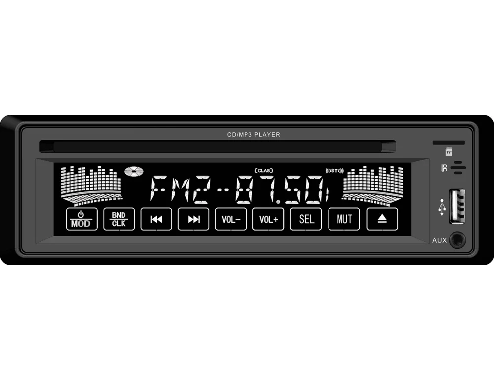 1 Din Touch Screen Car Radio Tuner Combination Enabled Car Mp3 Player