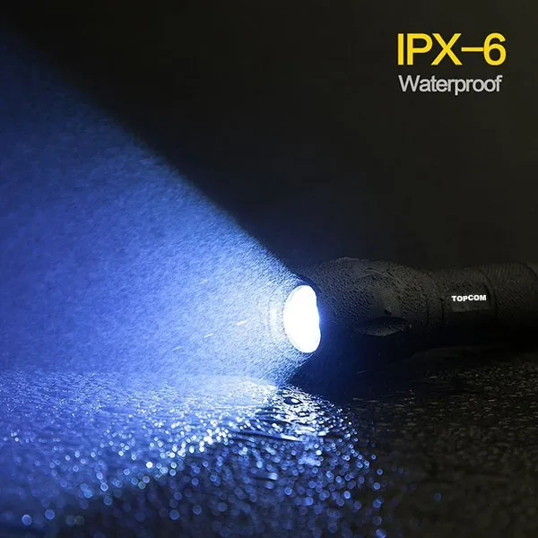 Zoomable LED 2000 Lumens Ultra Bright Tactical Flashlight Waterproof Handheld Flashlight