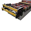 Aluminum Double Decking Deck Roll And Wall Forming Machine For Steel Frame Container House