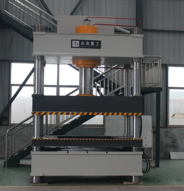 Four Column Hydraulic press Wheelbarrow making machine