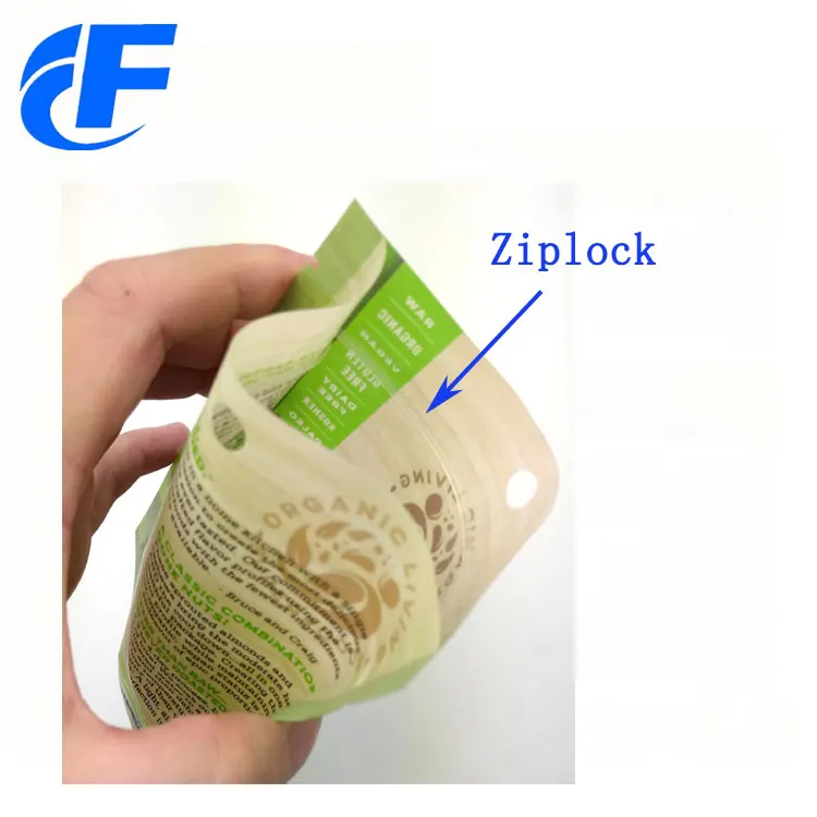 Seasoning Powder Flour Condiment Plastic Stand Up Pouch Soup Spice