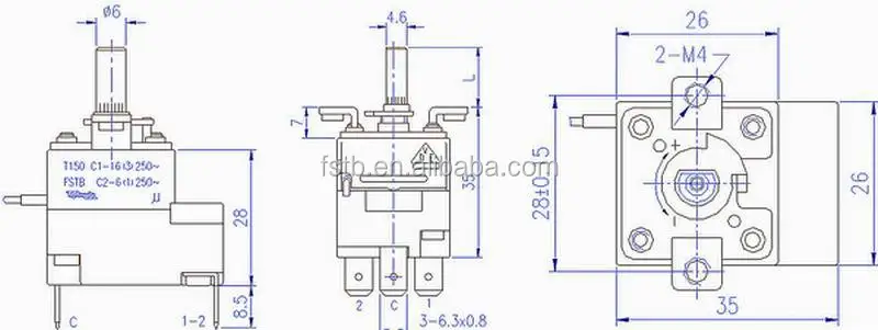 WYF SERIES DIMENSION