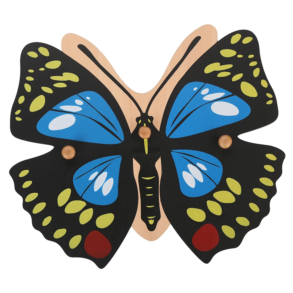 Download Wooden Butterfly Puzzle Toys For Montessori Education ...