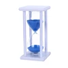 Hourglass 1 hour Timer Clock Wooden Black Stand Hourglass for kids Office kitchen Decor Home and Christmas Gift