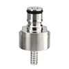 Stainless Carbonation Cap Counter Pressure Bottle Filling With 5/16" Barb,CO2 Coupling To Carbonate Soda Beer Fruit Juice Water