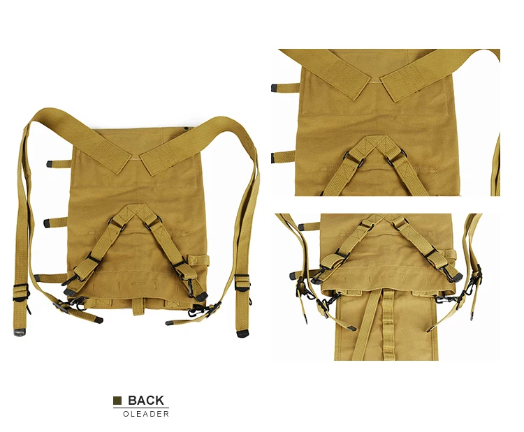 Molle Backpacks and Tactical Vest with Multiple Functions
