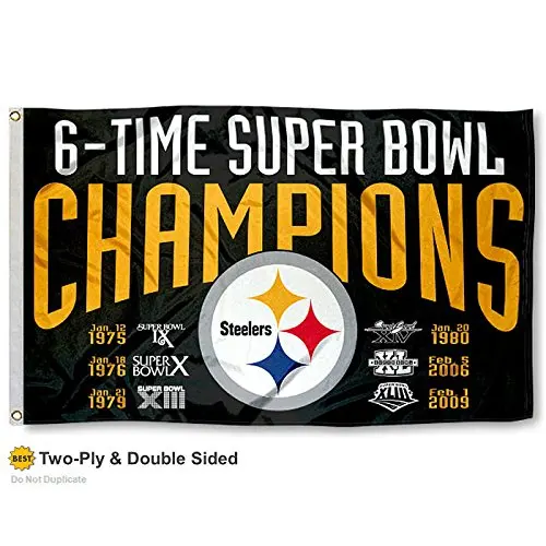 Pittsburgh Steelers 6-Time Super Bowl Champions Composite