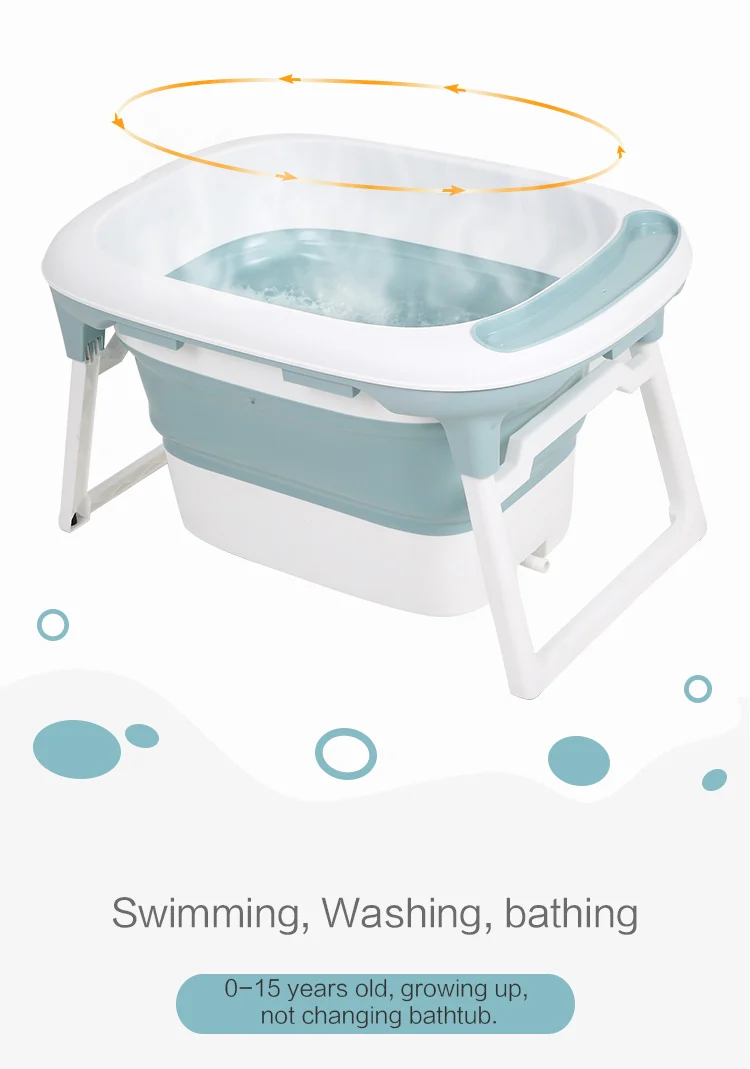 Boon Naked Collapsible Baby Bathtub Portable Bathing Tub With Nonslip