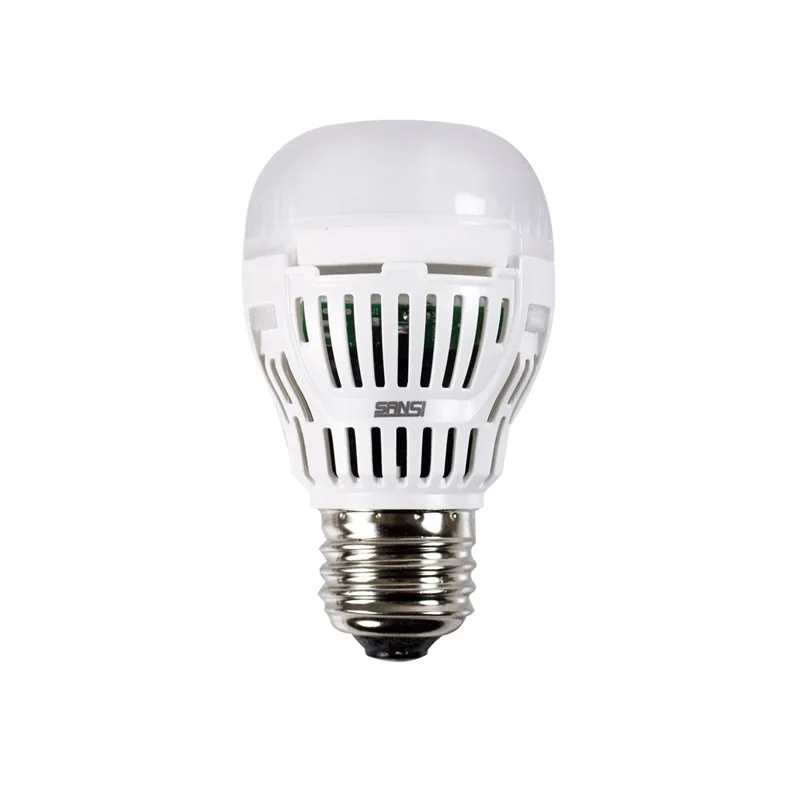 Sansi E27 E26 120 Volt Ceramic White 8W Led Light Bulb