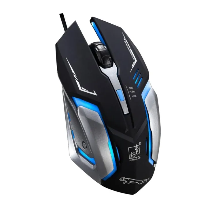 OEM K1 Silent Mute Optical RGB Gaming Mouse Mechanical Appearance Wired USB Game Mobile Mouse for Computer