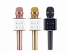 Wireless Karaoke Microphone Portable Blue tooth KTV Mic Speaker USB Player Q7