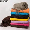 ivory herribone waterwave embossed custom woven throw and shawl with ruffle fringes