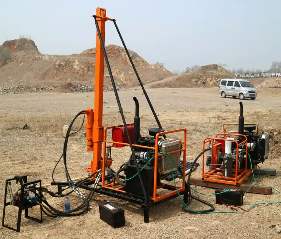 Small Portable Percussion Mountain Drilling Machine For Sale Buy