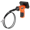 Pipe inspection camera with 3.5 inch color monitor recording function and 20 meter probe