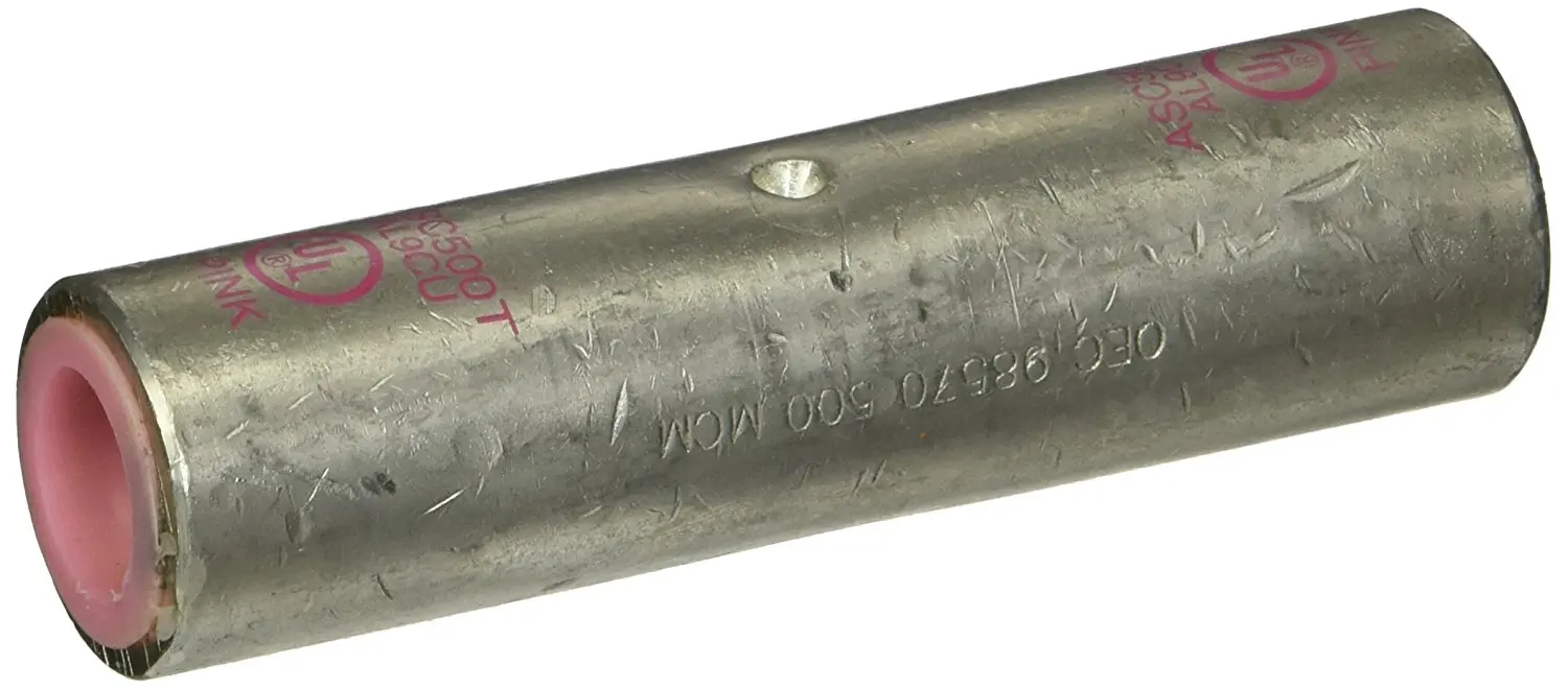 Dual Rated Aluminum Splice 500 MCM - 1 Count