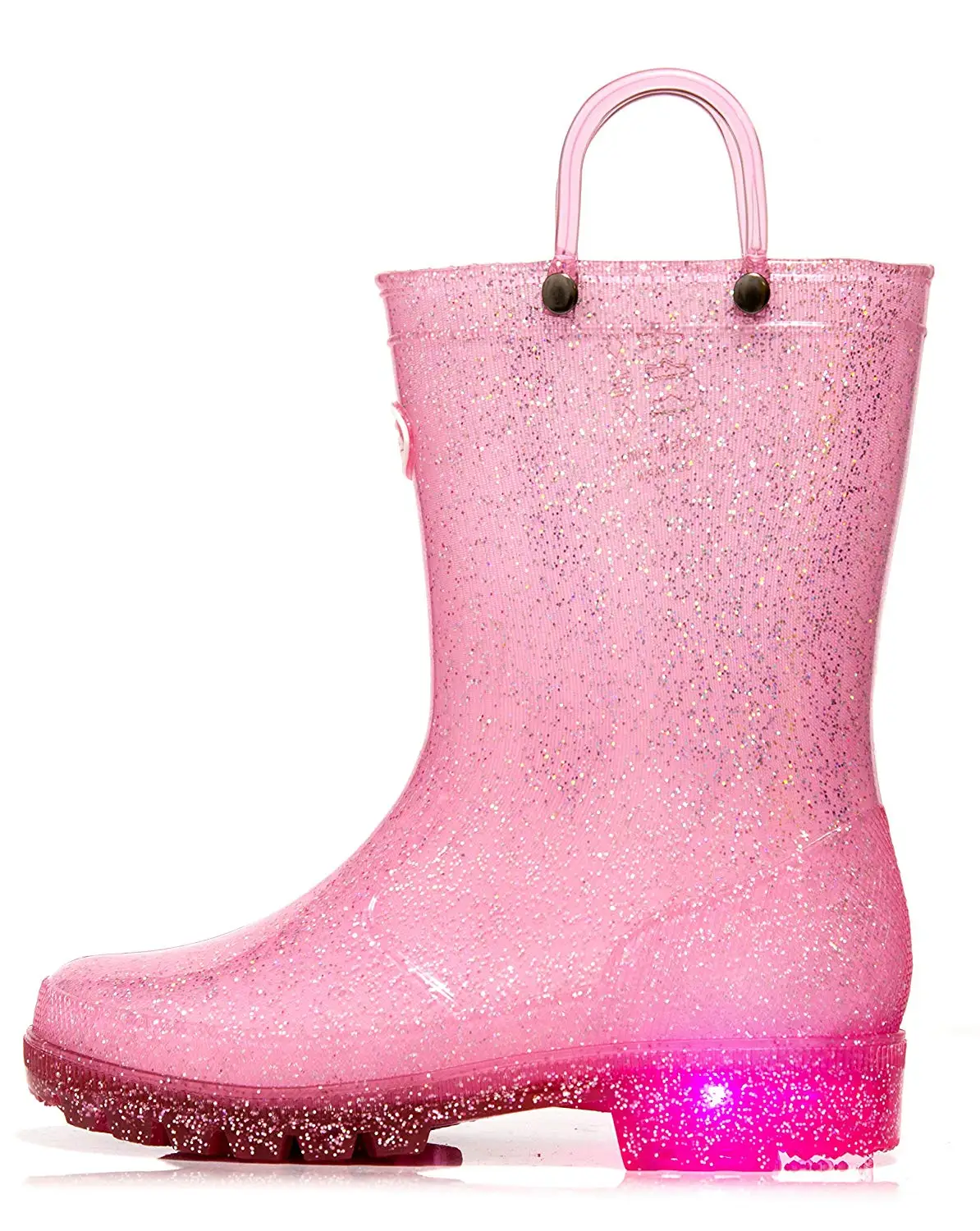 sparkly rain boots