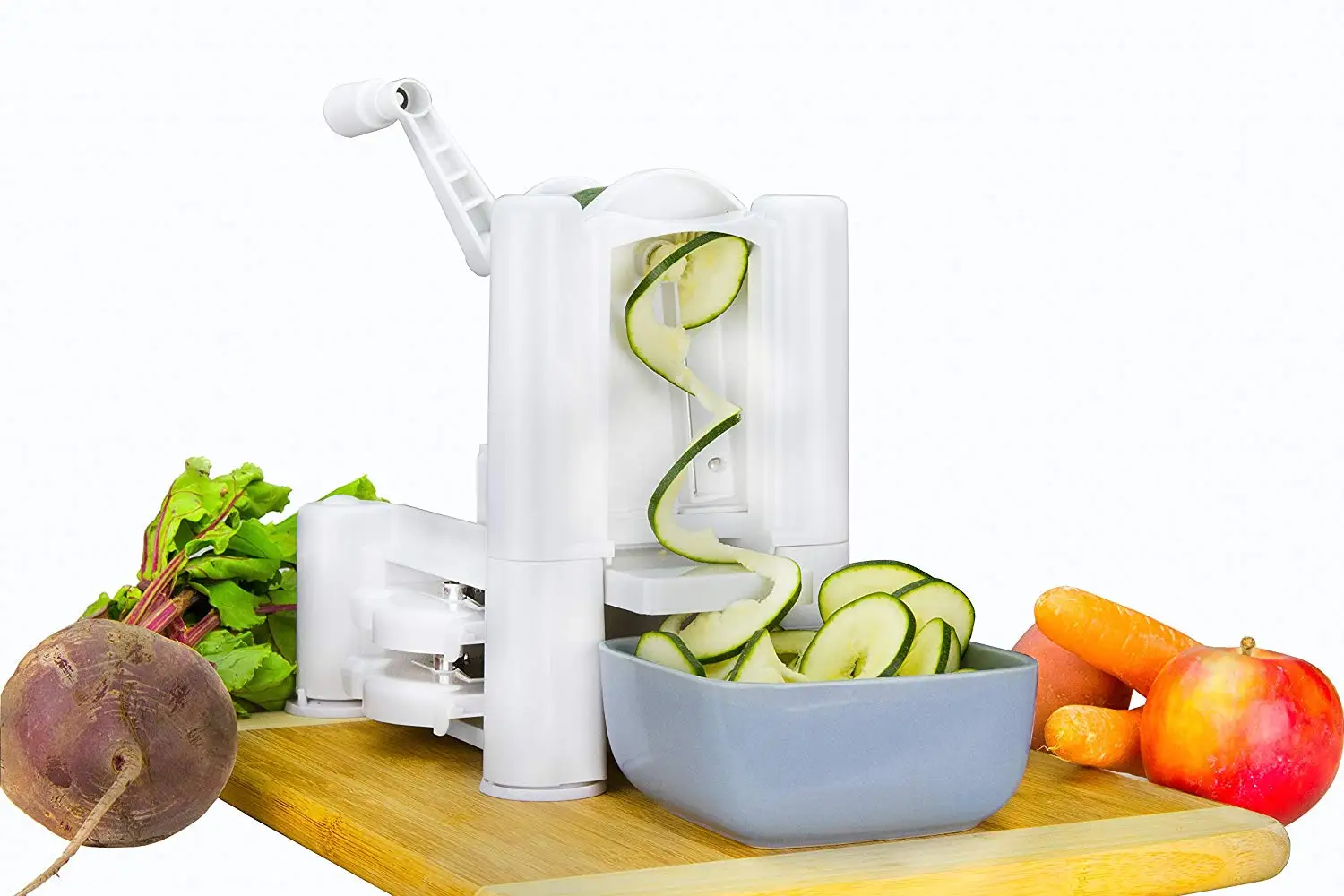 5-blade Spiralizer Strongest-and-heaviest Duty Vegetable ...