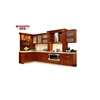 European style solid wood modular maple kitchen cabinet design