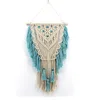 Artilady Handmade Dyed Macrame Wall Hanging Woven Wall Art Macrame Boho Wall Home Decoration