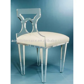 Acrylic Lucite Vanity Chair