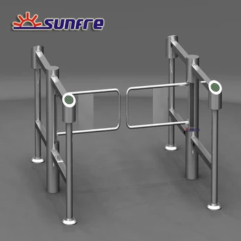 Stenlis Steel Turnstile Supermarket Masuk Dan Keluar Pintu