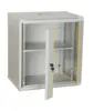6U Wall Mounted Network Cabinet with glass door and lock