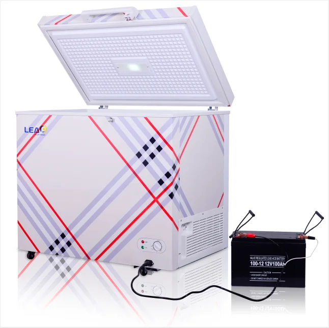 Кухонный прибор DC компрессор морозильник солнечной энергии глубокий сундук морозильник мини холодильник 12 в 24